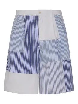Comme Des Garçons Shirt: Голубые шорты 