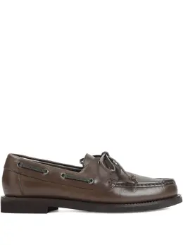 Brunello Cucinelli: Коричневые лоферы 