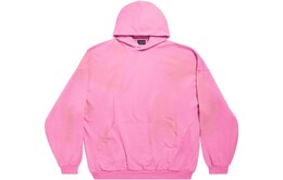 Balenciaga: Розовый свитшот 