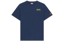 Kenzo: Голубая футболка 