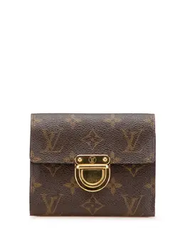 Louis Vuitton Pre-Owned: Коричневый кошелёк 