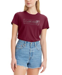 Levi's: Хлопковая футболка  Perfect
