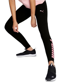 PUMA: Чёрные легинсы 