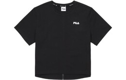 Fila: Чёрная футболка 