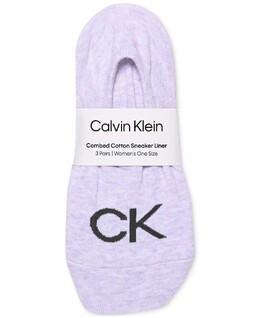 Calvin Klein: Фиолетовые носки 