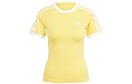 Adidas Originals: Жёлтая футболка 