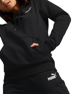 PUMA: Чёрная толстовка 