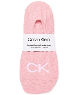 Calvin Klein: Розовые носки 