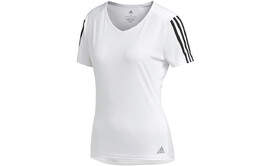 Adidas: Белая футболка 