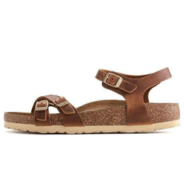 Birkenstock: Коричневые сандалии 
