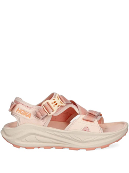 HOKA: Розовые сандалии 