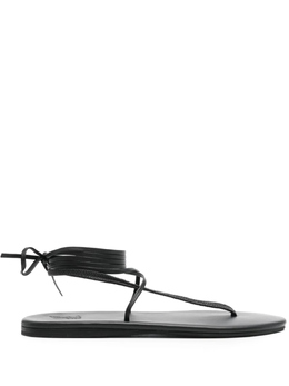 Ancient Greek Sandals: Чёрные сандалии 