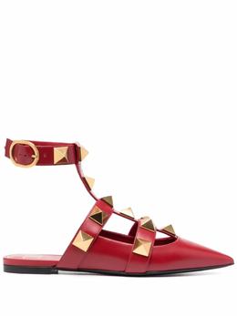 Valentino Garavani: Красные балетки 