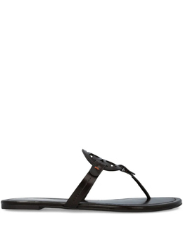 Tory Burch: Чёрные сандалии  Miller
