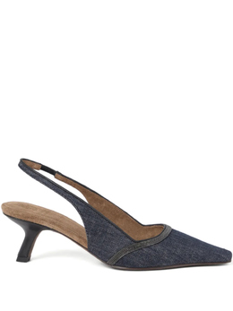 Brunello Cucinelli: Синие туфли 