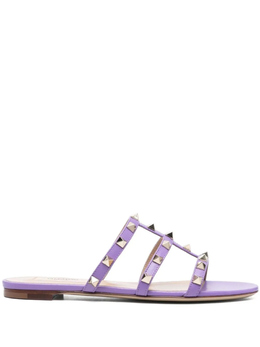 Valentino Garavani: Фиолетовые сандалии 