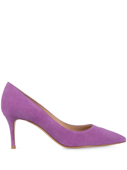 Gianvito Rossi: Фиолетовые туфли 
