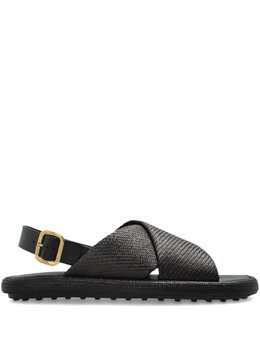 Tod's: Чёрные сандалии 