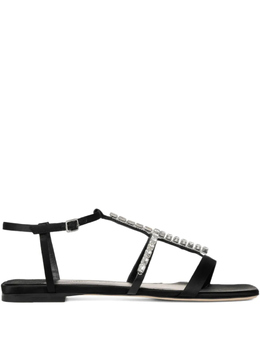 JIMMY CHOO: Чёрные сандалии 