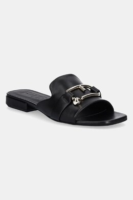 Furla: Чёрные шлёпанцы 