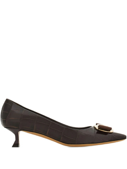 Ferragamo: Коричневые туфли  Vara