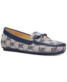 Michael Kors: Синие мокасины 