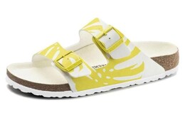 Birkenstock: Жёлтые шлёпанцы 