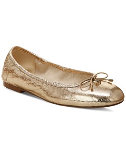 Sam Edelman: Золотые балетки 