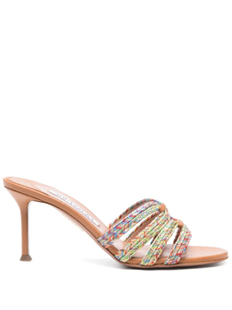 Aquazzura: Зелёные босоножки 