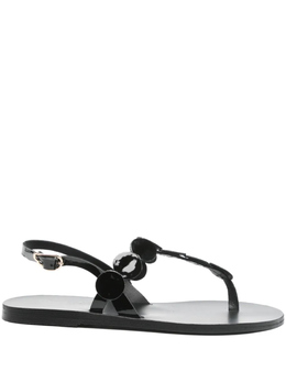 Ancient Greek Sandals: Чёрные сандалии 