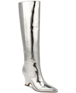 Sam Edelman: Серебристые ботинки 