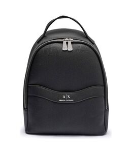 Armani Exchange: Чёрный рюкзак 