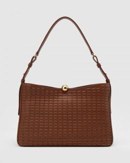 FURLA: Коричневая сумка 