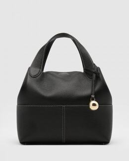 FURLA: Чёрная сумка 