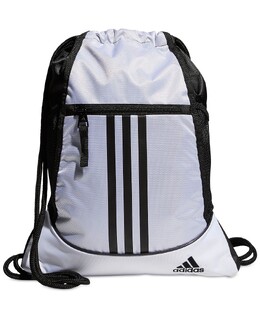 Adidas: Белый рюкзак 