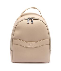 Armani Exchange: Жёлтый рюкзак 