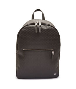 Armani Exchange: Чёрный рюкзак 