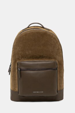 Tommy Hilfiger: Зелёный рюкзак 