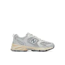 New Balance: Серебристые кеды  530