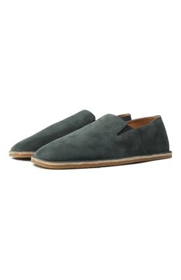 Dries Van Noten: Зелёные мокасины 