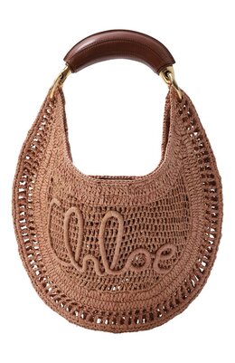 Chloé: Коричневая сумка 