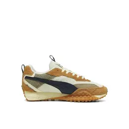 PUMA: Бежевые кеды 