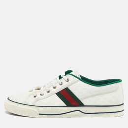 Gucci: Белые кроссовки  Tennis 1977