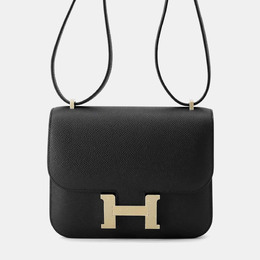 Hermes: Чёрная сумка через плечо 