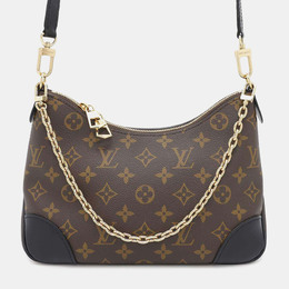 Louis Vuitton: Коричневая сумка 