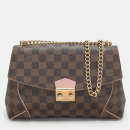 Louis Vuitton: Коричневая сумка 