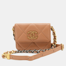 Chanel: Коричневая сумка 