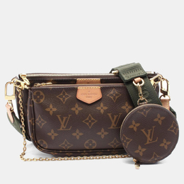 Louis Vuitton: Коричневая сумка  Pochette Accessoires