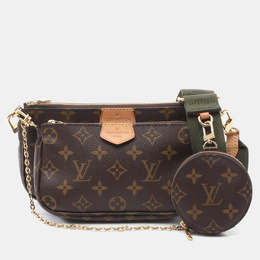 Louis Vuitton: Коричневая сумка  Pochette Accessoires