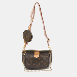 Louis Vuitton: Розовая сумка  Pochette